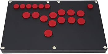 Amazon.co.jp: FightBox B1-PC-B-R超薄型オールボタン Leverless